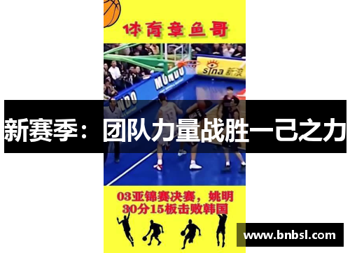新赛季：团队力量战胜一己之力